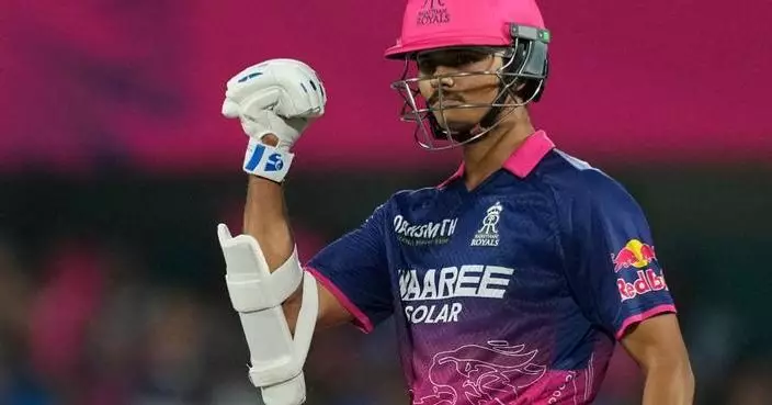 Jaiswal's half-century earns Rajasthan a 27-run win over Mumbai in rain-shortened IPL game