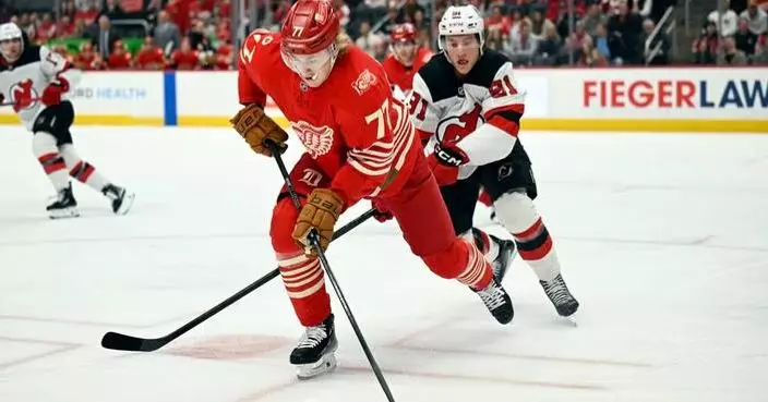 Red Wings eliminated from NHL playoff picture with 5-3 loss to Devils