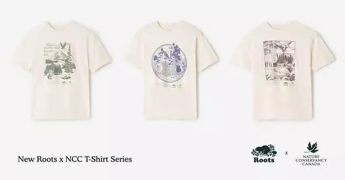 Roots Continues Partnership with the Nature Conservancy of Canada and Launches Special T-Shirt Series for Earth Month