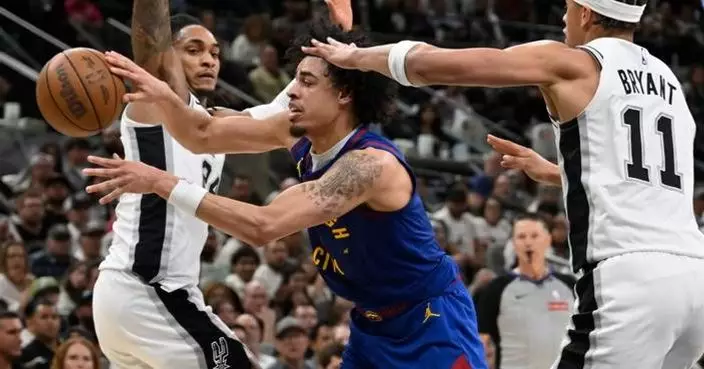 Popovich encourages Spurs as Wembanyama, youthful roster make playoff debuts against Trail Blazers