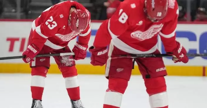 Red Wings extend NHL's longest current playoff drought that has dragged on for a decade