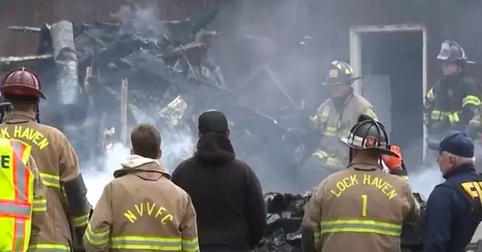 Mother and 6 children killed in explosion and fire at central Pennsylvania home