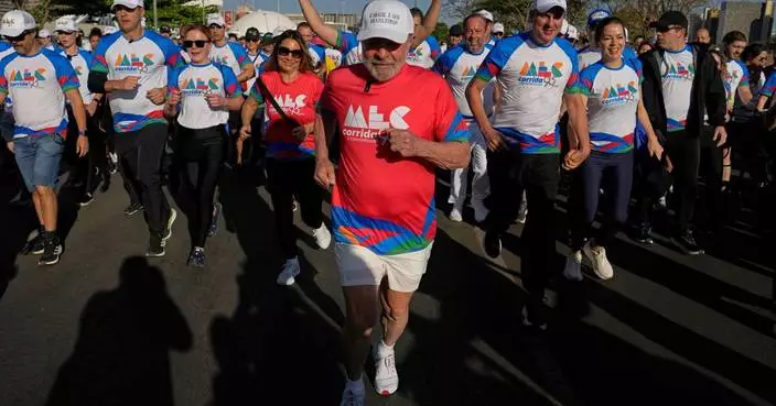 Brazil’s 80-year-old Lula hits the treadmill to ease voter concerns about age