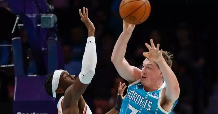 Charlotte’s Kon Knueppel sets Hornets’ franchise record for 3-pointers in a season