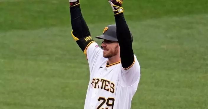 Ryan O’Hearn homers and drives in 4 to lift Pirates over Orioles 8-2 for 5th straight win