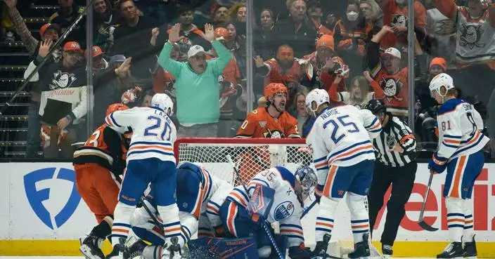NHL Commissioner Bettman backs ruling that allowed Ducks’ OT goal to stand in Game 4 win vs. Oilers