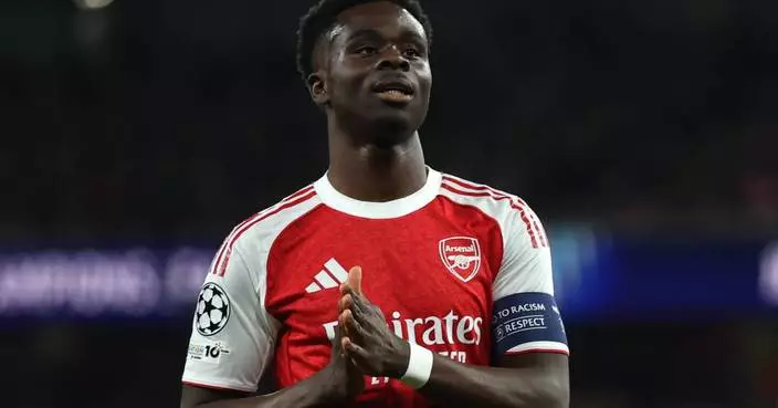 Bukayo Saka set to return for Arsenal after a month out injured in Premier League title boost
