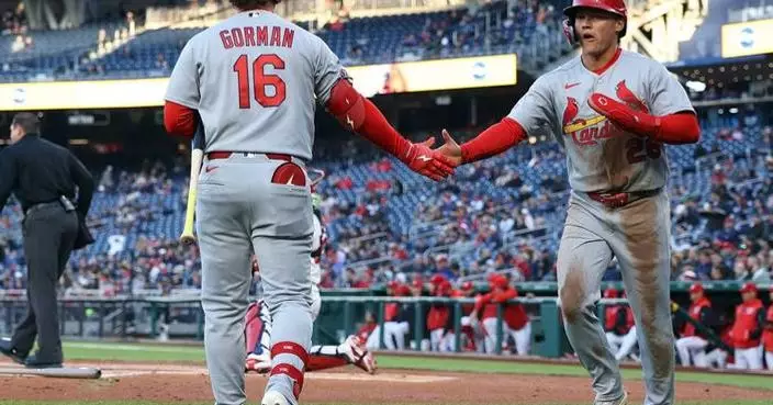 Cardinals rally against Nationals’ struggling bullpen for 7-6 victory in 10 innings