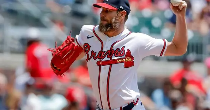 Chris Sale works 6 shutout innings for 150th career win as Braves beat Phillies 6-2