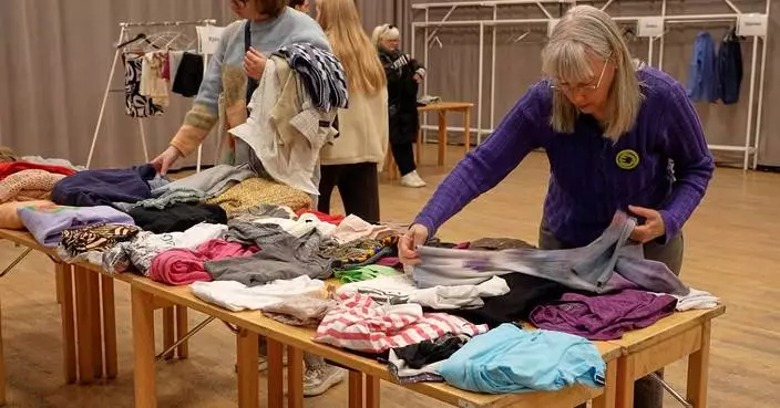 Sweden’s secondhand clothing swaps offer a trendy way to cut environmental waste
