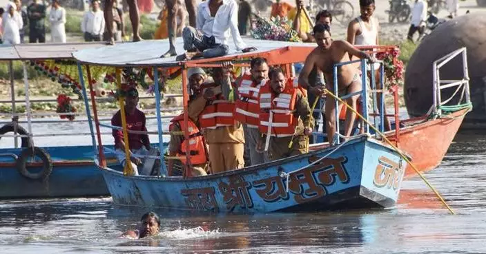 Tourist boat capsizes in northern India, killing at least 10