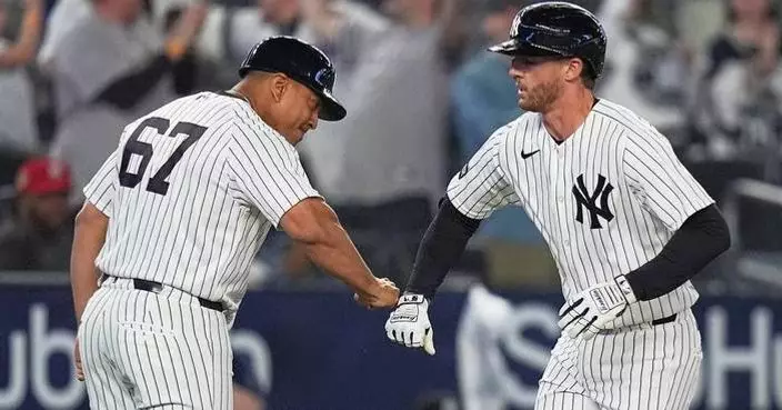McMahon comes off bench and busts out of slump with big homer for Yankees in 4-2 win over Royals