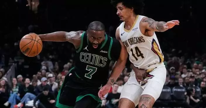 With Jaylen Brown leading and Jayson Tatum back, Celtics are whole again and NBA title contenders