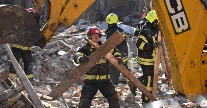 Russian attacks kill 5 and wound more than 30 in Ukraine’s Dnipro; 1 killed in Russia