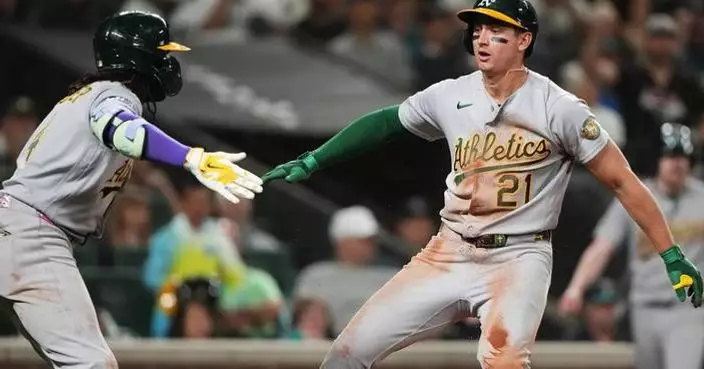 Carlos Cortes goes 4 for 5 with a homer and the Athletics beat the Mariners 6-4