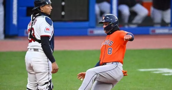 Isaac Paredes’ first 2 home runs of season power slumping Astros to 9-2 victory over Guardians
