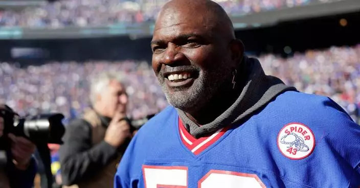 Hall of Fame linebacker Lawrence Taylor is hospitalized with a stomach-related issue