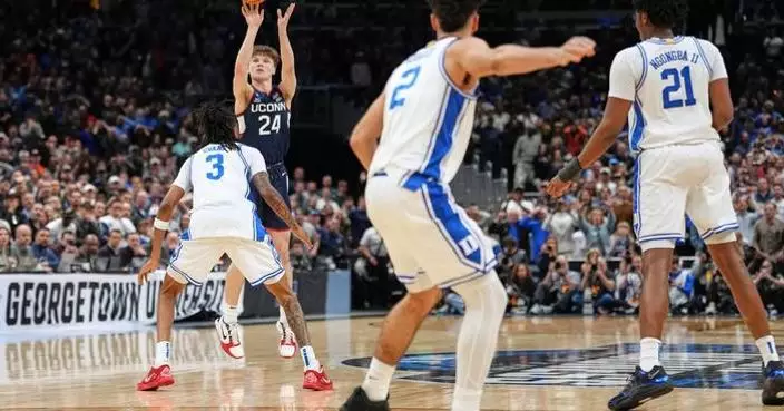 UConn carries an 18-game win streak in Sweet 16 or later into a stacked Final Four
