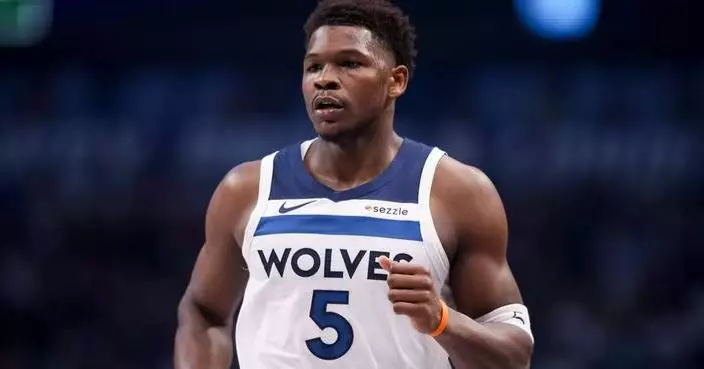 Timberwolves rule out Anthony Edwards against Pistons to manage right knee pain