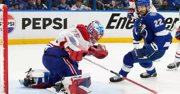 Texier breaks 3rd-period tie, Canadiens beat Lightning in Game 5 to take series lead