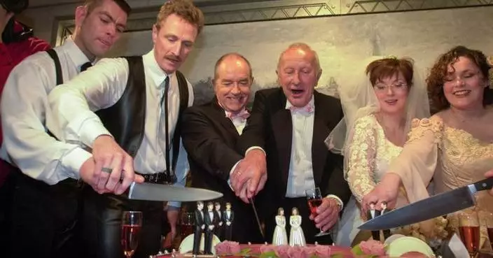 Amsterdam celebrates 25 years since the world’s first same-sex weddings