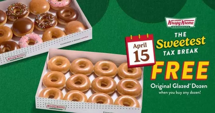 KRISPY KREME® Makes Tax Day Sweeter with the Sweetest Tax Break