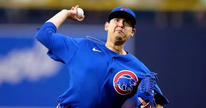 Bregman ends 0-for-13 slump with 3 hits as the Cubs beat the Rays 9-2