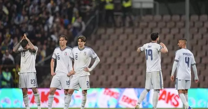 Italy soccer president resigns after Azzurri miss third straight World Cup