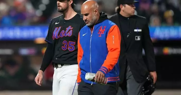 Clay Holmes leaves Mets start vs. A’s because of left hamstring tightness