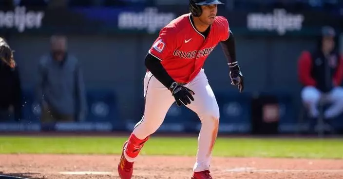 Rocchio’s RBI single in the 9th gives Guardians 2-1 victory over the Royals