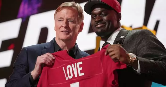 Cardinals select Notre Dame RB Jeremiyah Love with No. 3 pick as they start rebuild under LaFleur