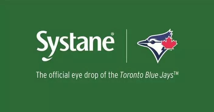 Systane Steps Up to the Plate as the Official Eye Drop of the Toronto Blue Jays, Raising Awareness of Dry Eye in Canada