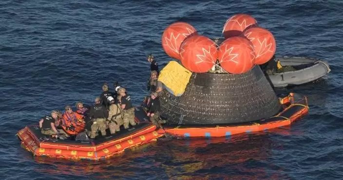 Artemis II astronauts praise their moonship’s performance, especially the heat shield