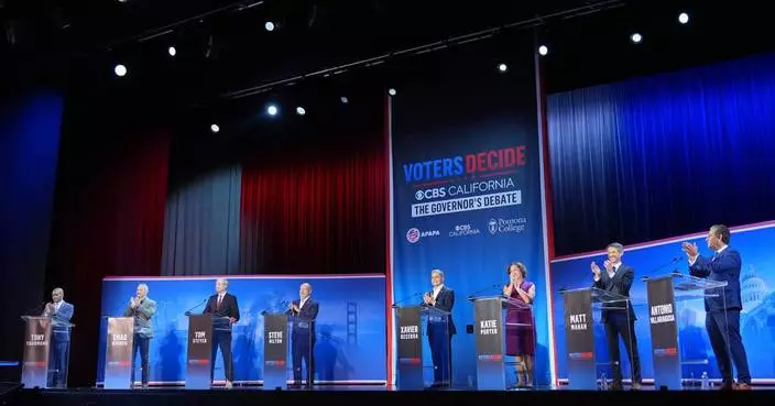 California candidates for governor tangle in messy TV debate with mail ballots about to go out