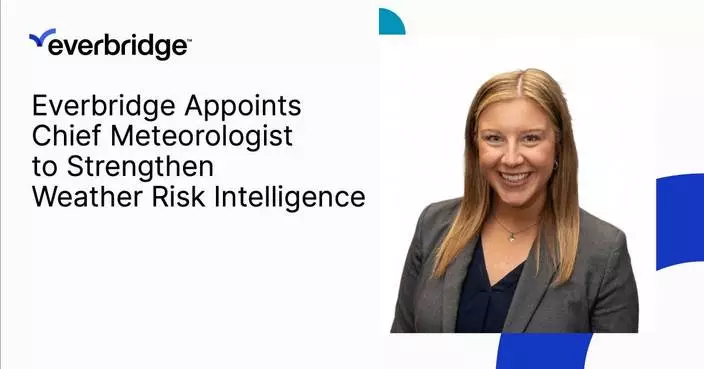 Everbridge Names Caitlyn Gillespie Chief Meteorologist to Strengthen Weather Risk Intelligence for Critical Event Management