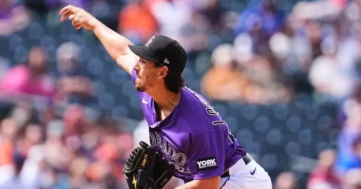 Michael Lorenzen throws efficiently into the 6th, Rockies beat Astros 9-1 to complete 3-game sweep