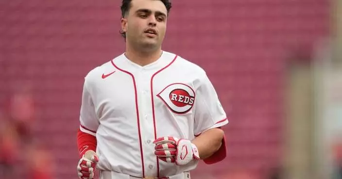 Sal Stewart hits a pair of 3-run homers and has career-high 6 RBIs as Reds beat Giants 8-3