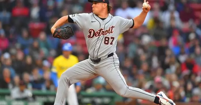 Tarik Skubal fans 10, Tigers end 9-game road skid with 4-1 win over Red Sox