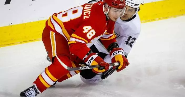Flames beat the playoff-bound Kings 3-1 to end the season