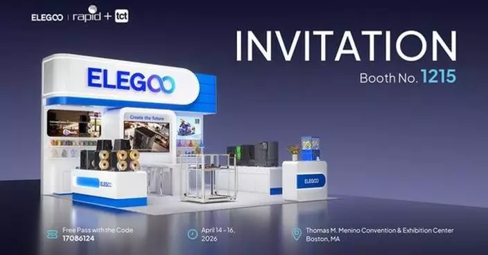 ELEGOO to Showcase New Products and Real-World 3D Printing Applications at RAPID + TCT 2026