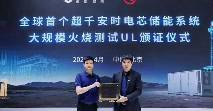 HiTHIUM’s kAh-Level 6.25MWh BESS Receives International Certification Following Large-Scale Fire Test