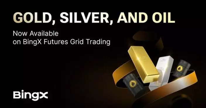 BingX Futures Grid Expands to Gold, Silver, and Oil, Bringing Automated Precision to Macro Trading