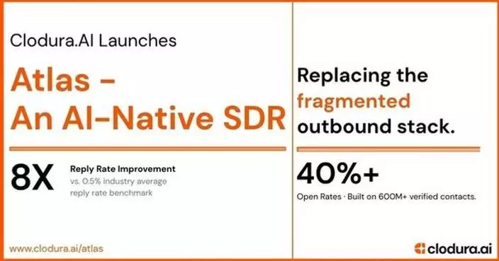 Clodura.AI Launches Atlas, an AI-Native SDR that Replaces the Fragmented Outbound Stack