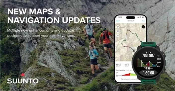 Suunto releases updates to navigation: new features for watches and offline routing in the Suunto app
