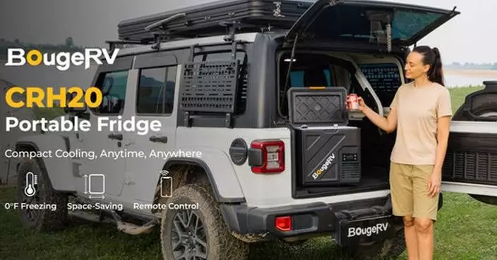 BougeRV Expands Portable Cooling Lineup with Feature-Rich CRD2 V2.0 and Compact CRH20 Fridges for On-the-Go Living