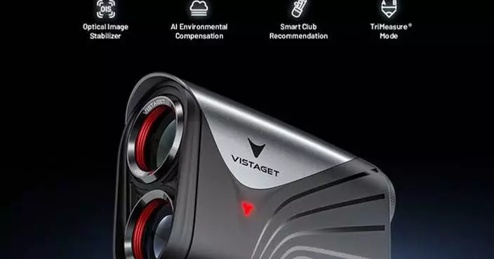 Vistaget Launches Golvia Ultra — One of the First AI‑Integrated Stabilized Golf Rangefinders Built to Help Golfers Lock Faster and Play Smarter