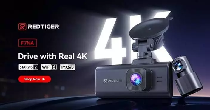 Redtiger Launches F7NA 4K Dash Cam, Elevating Bestselling F7N Series