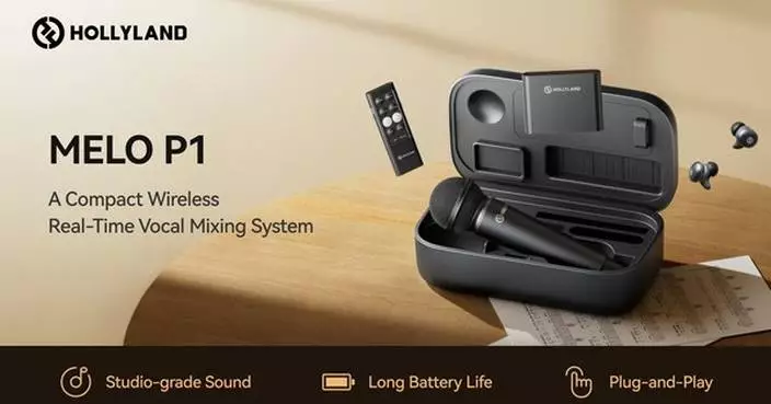 Hollyland Introduces MELO P1, an Ultra-lightweight Wireless Studio Built for Fast, Frictionless Audio Creation