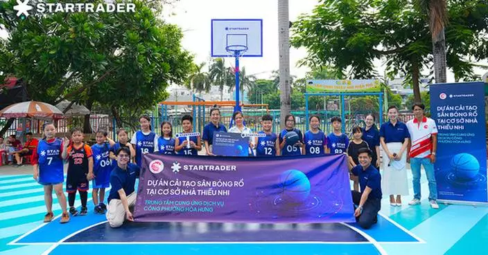 STARTRADER Transforms Basketball Court for 10,000 Youth Annually in Vietnam