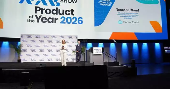 Tencent Cloud Recognized for Transforming the Future of Media at the 2026 NAB Show Product of the Year Awards